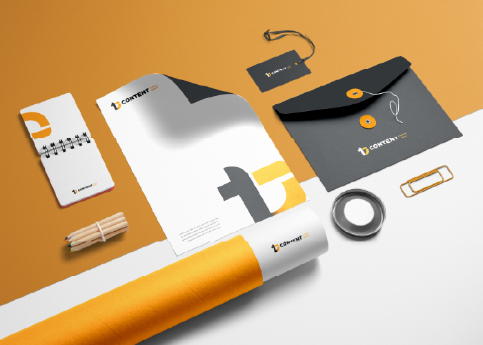 T-Content Brand Identity Design
